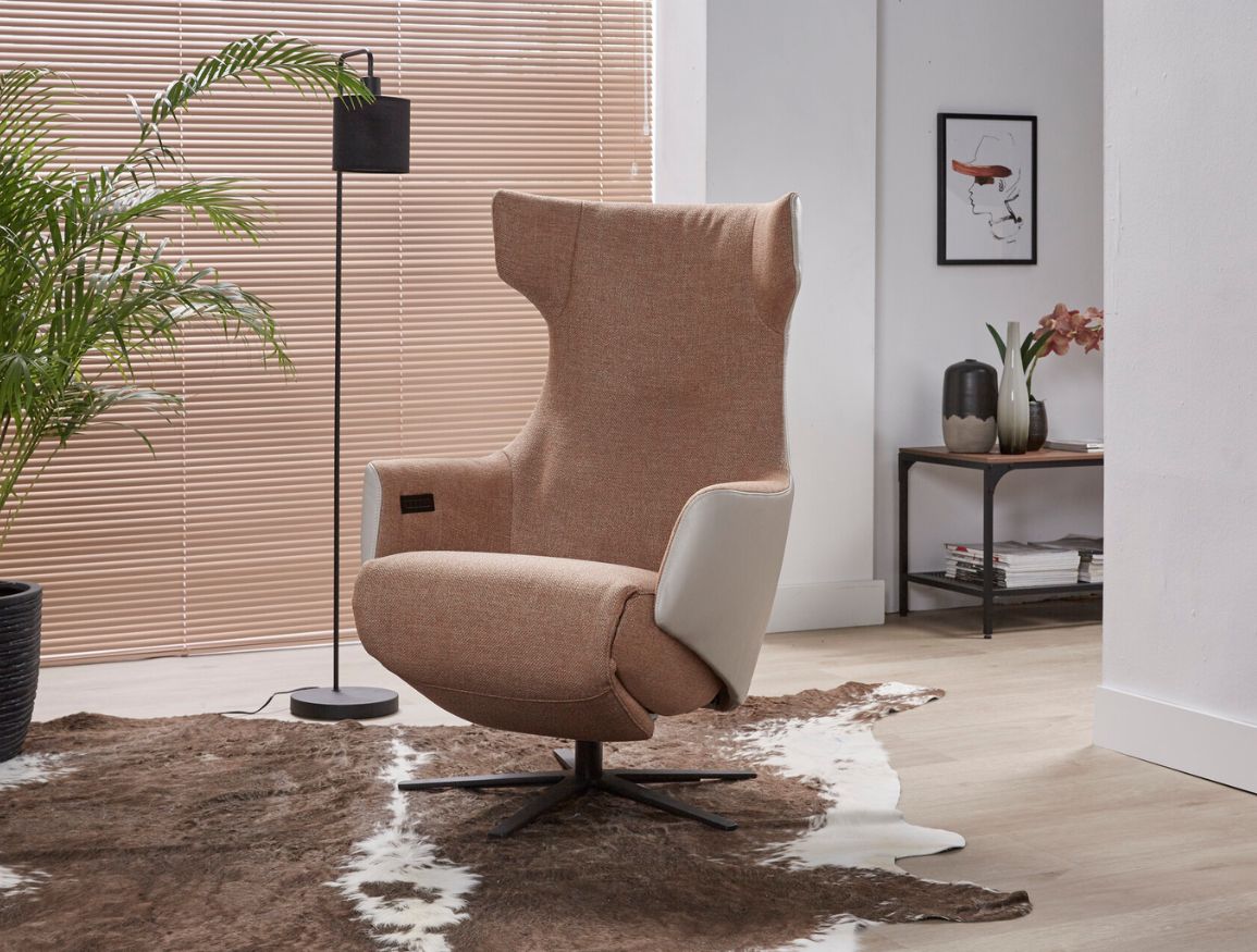 stoffen relaxfauteuil